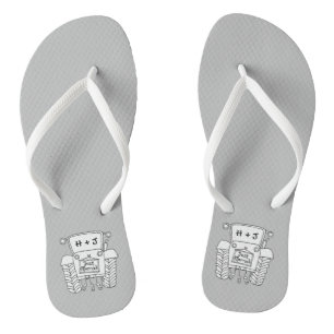 Personalisierte Country Wedding Traktor Flip Flops