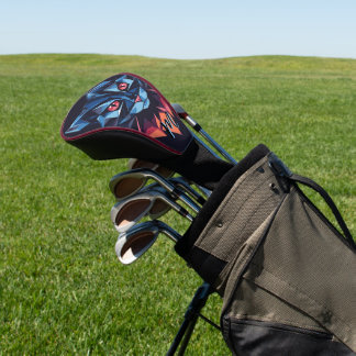 Personalisierte Cover für Katzen Golf Headcover