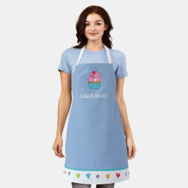 Personalisierte Cupcake-Schürze für Frauen Schürze