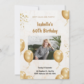 Personalisierte Custom Modern Elegantes Party Gebu Einladung