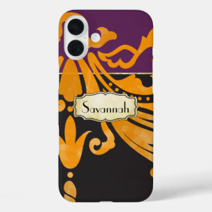 Personalisierte Damask Scroll Work Gold Akzente title_seo2