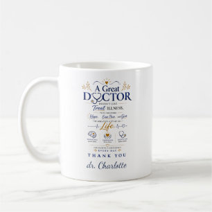 Personalisierte Dankesgeschenke für Ärzte Kaffeetasse