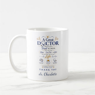 Personalisierte Dankesgeschenke für Ärzte Kaffeetasse