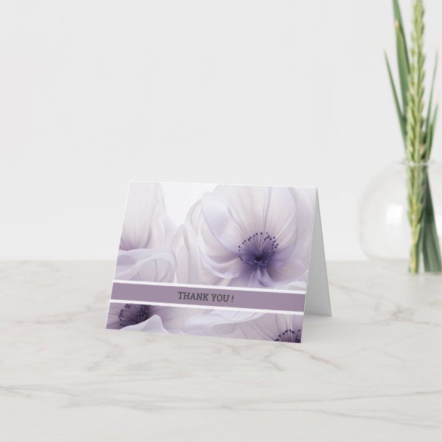 Personalisierte Dankeskarte (Vorderseite)