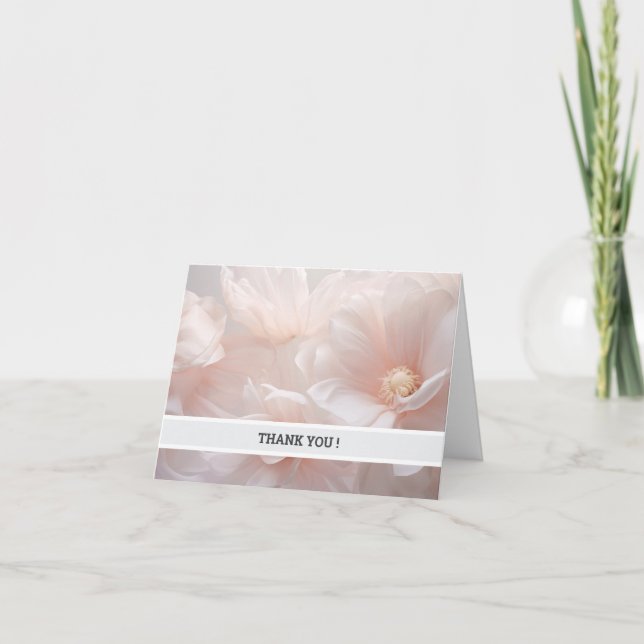 Personalisierte Dankeskarte (Vorderseite)