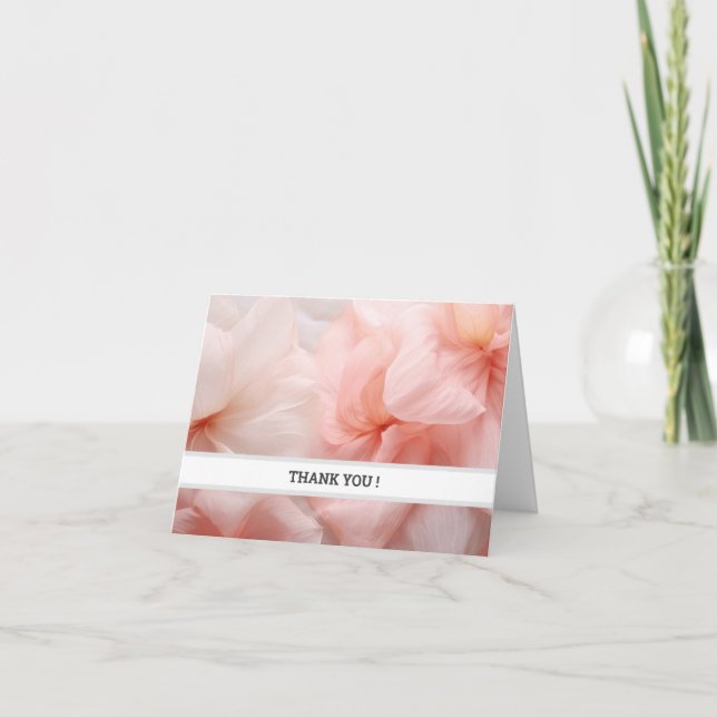 Personalisierte Dankeskarte (Vorderseite)