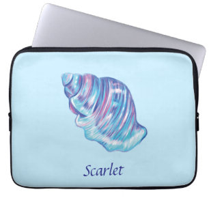 Personalisierte Darstellung der Regenbogenozeansee Laptopschutzhülle
