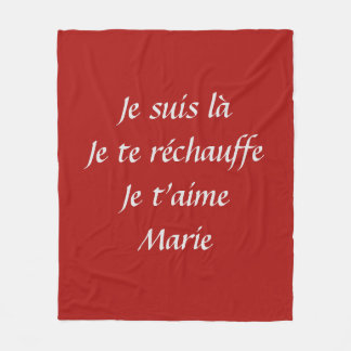 Personalisierte Decke 100%