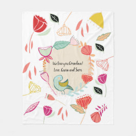 Personalisierte Decke für Mama, Oma oder einen Fre