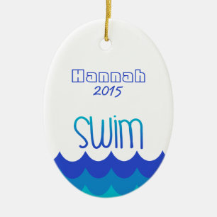 Personalisierte Dekoration für Schwimmer