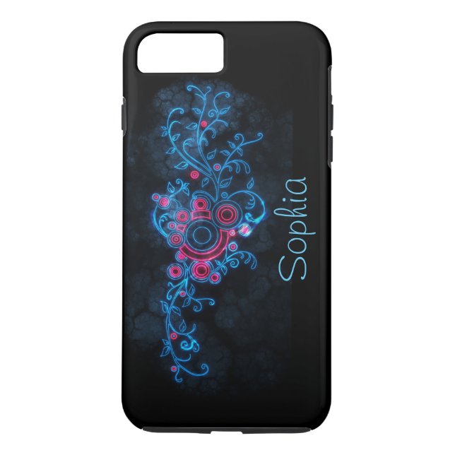Personalisierte Dekorationskurven für Grafikdesign Case-Mate iPhone Hülle (Rückseite)