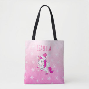 Personalisierte der Unicorn-Tasche des Mädchens Tasche