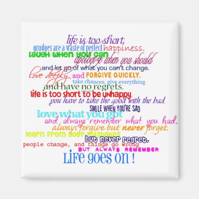 PERSONALISIERTE DESIGNS MAGNET (Vorne)