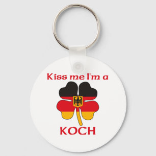 Personalisierte deutsche küssen mich, den ich Koc Schlüsselanhänger