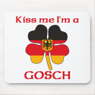 Personalisierte deutsche küssen mich, den ich mousepad