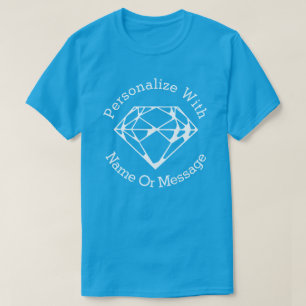 PERSONALISIERTE Diamantgrafik T-Shirt