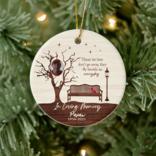 Personalisierte, die wir Liebe/Papaw Keramik Ornament
