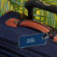 Personalisierte Dinosaurier-Gepäckmarke für Kinder Gepäckanhänger (Back Insitu 1)