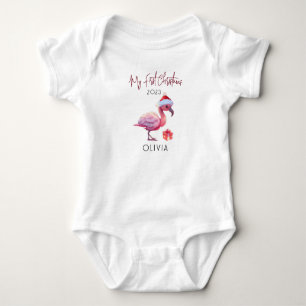 Personalisierte Dinosaurier Weihnachten Weihnachte Baby Strampler