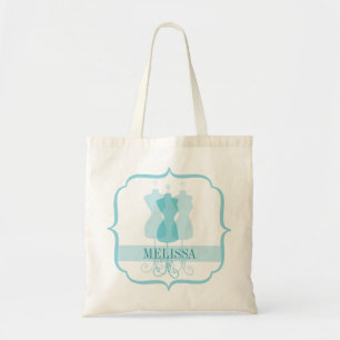 Personalisierte Dressform Brautjungfern-Tasche Tragetasche