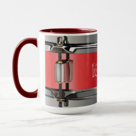 Personalisierte Drumming Up Drinks Tasse