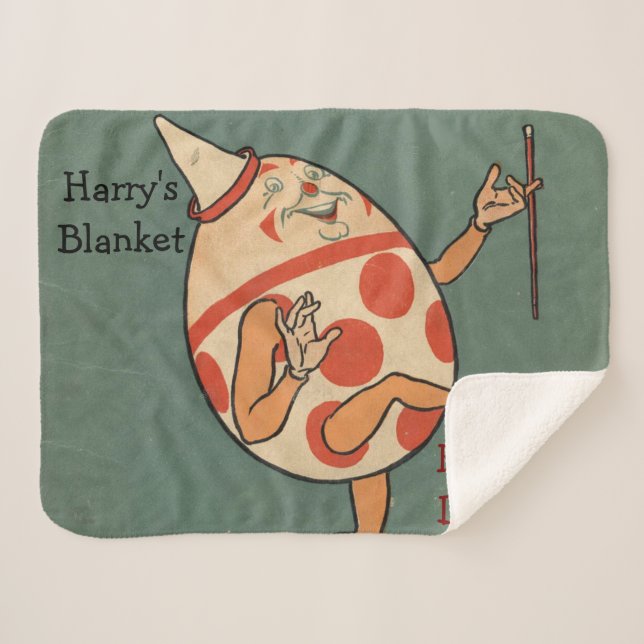 Personalisierte Dumty Kids Sherpadecke (Vorderseite (Horizontal))