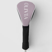 Personalisierte Dusty Lavender Moderne Typografie