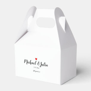 personalisierte, einfache minimale addieren Sie Ih Geschenkschachtel