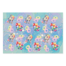 personalisierte Einhorn-Geschenkpackung zum 8. Geb