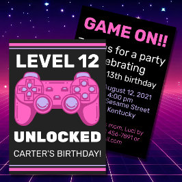 Personalisierte Einladung eines ungesicherten Kind