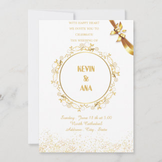 Personalisierte Einladungen zu Hochzeiten | elegan
