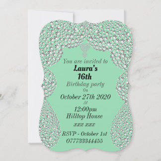personalisierte Einladungen zum 16. Geburtstag