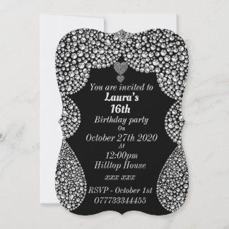 personalisierte Einladungen zum 16. Geburtstag