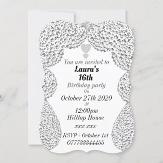 personalisierte Einladungen zum 16. Geburtstag