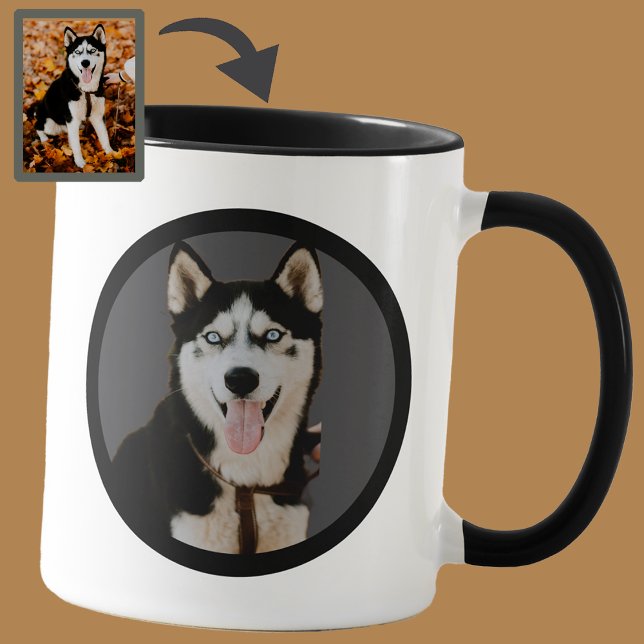 Personalisierte, einzigartige Black Pet Hund Mama  Tasse (Von Creator hochgeladen)