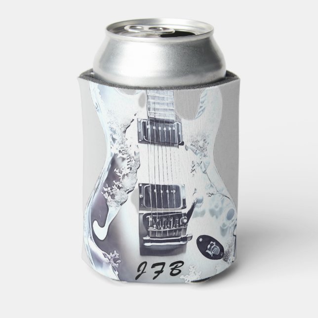 Personalisierte, einzigartige Gitarre Dosenkühler (Kanne Rückseite)