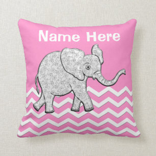 Personalisierte Elefant-Geschenke für Kissen