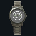 Personalisierte, elegante, klassische Hochzeitsges Armbanduhr<br><div class="desc">Senden Sie Liebe an Ihre Gästeliste, ohne das Budget zu sprengen. Dieses Hochzeits-Dankeskarten-Set für Großbestellungen ist für das frisch vermählte Paar konzipiert. Mit eleganten floralen oder modernen typografischen Elementen können Sie diese mit Ihrem neuen Nachnamen anpassen. Perfekt für die Logistik nach der Hochzeit oder als Mitbringsel für den Junggesellinnenabschied.</div>