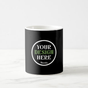 Personalisierte, elegante, klassische Hochzeitsges Verwandlungstasse