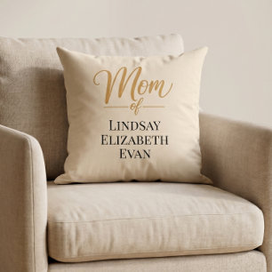 Personalisierte elegante Mama Kissen