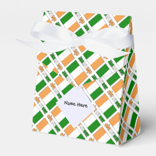 Personalisierte Elfenbeinküste Flagge Côte d'Ivoir Geschenkschachtel