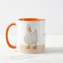 Personalisierte Enten-Tasse – Süßes Farmtier-Desig Tasse