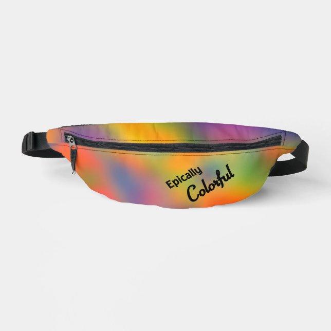 Personalisierte Episch farbig Bauchtasche (Vorderseite)