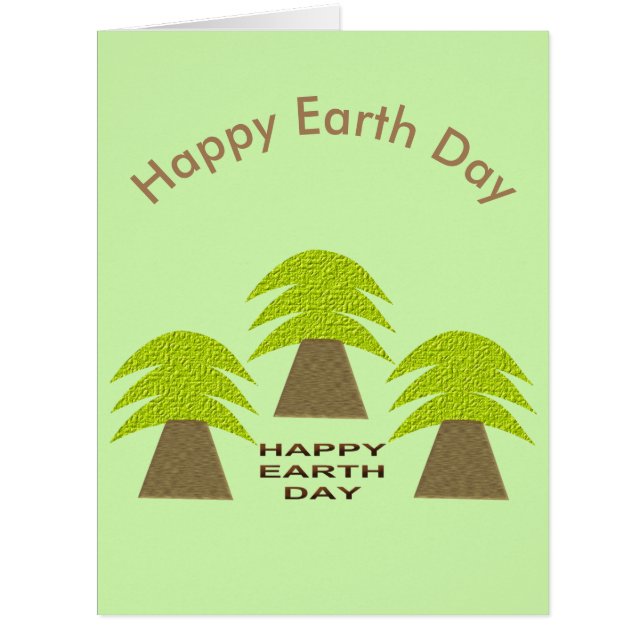 Personalisierte Erdbaume (Vorderseite)