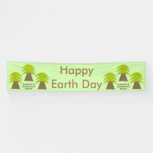 Personalisierte Erdbaume Banner