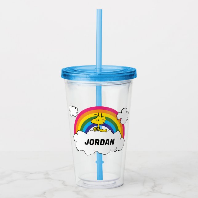 Personalisierte Erdnüsse | Name hinzufügen Acryltrinkbecher (Vorderseite)