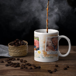 Personalisierte Erinnerungen an Oma - Saisonale Fo Espressotasse