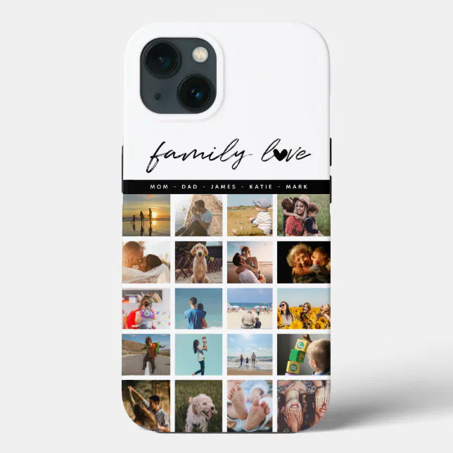 Personalisierte Erinnerungen für Liebe mit 20 Foto Case-Mate