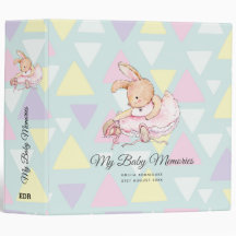 Personalisierte ERINNERUNGEN MY BABY - Rabbit Ball