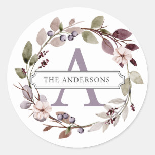 Personalisierte erste Round Stickers